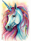 Einhorn 5d Diy Diamond Painting Diamant Malerei Set MJ1693
