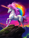 Einhorn 5d Diy Diamond Painting Diamant Malerei Set MJ1695