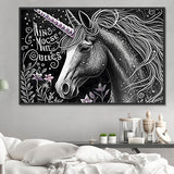 Einhorn 5d Diy Diamond Painting Diamant Malerei Set MJ1700