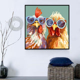 Hähnchen 5d Diy Diamond Painting Diamant Malerei Set MJ1706