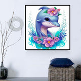 Delfin 5d Diy Diamond Painting Diamant Malerei Set MJ1731