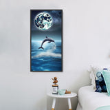 Delfin 5d Diy Diamond Painting Diamant Malerei Set MJ1738