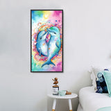 Delfin 5d Diy Diamond Painting Diamant Malerei Set MJ1742