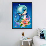 Delphin 5d Diy Diamond Painting Diamant Malerei Set MJ1749