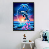Delphin 5d Diy Diamond Painting Diamant Malerei Set MJ1764