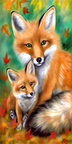 Fuchs 5d Diy Diamond Painting Diamant Malerei Set MJ1784