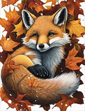 Fuchs 5d Diy Diamond Painting Diamant Malerei Set MJ1797