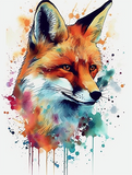 Fuchs 5d Diy Diamond Painting Diamant Malerei Set MJ1822