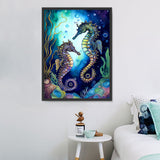 Seepferdchen 5d Diy Diamond Painting Diamant Malerei Set MJ1844