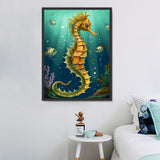 Seepferdchen 5d Diy Diamond Painting Diamant Malerei Set MJ1848