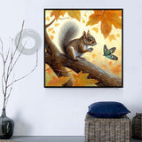 Eichhörnchen 5d Diy Diamond Painting Diamant Malerei Set MJ1858