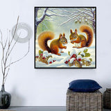 Eichhörnchen 5d Diy Diamond Painting Diamant Malerei Set MJ1860