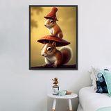 Eichhörnchen 5d Diy Diamond Painting Diamant Malerei Set MJ1876