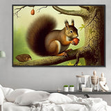 Eichhörnchen 5d Diy Diamond Painting Diamant Malerei Set MJ1879