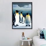 Pinguin 5d Diy Diamond Painting Diamant Malerei Set MJ1890