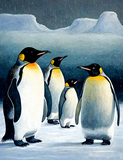 Pinguin 5d Diy Diamond Painting Diamant Malerei Set MJ1890