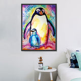 Pinguin 5d Diy Diamond Painting Diamant Malerei Set MJ1891