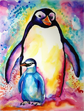 Pinguin 5d Diy Diamond Painting Diamant Malerei Set MJ1891