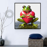 Frosch 5d Diy Diamond Painting Diamant Malerei Set MJ1907