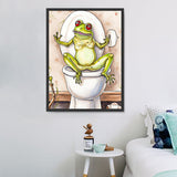 Frosch 5d Diy Diamond Painting Diamant Malerei Set MJ1916