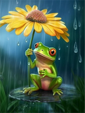 Frosch 5d Diy Diamond Painting Diamant Malerei Set MJ1917
