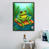 Frosch 5d Diy Diamond Painting Diamant Malerei Set MJ1922