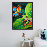 Frosch 5d Diy Diamond Painting Diamant Malerei Set MJ1923
