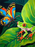 Frosch 5d Diy Diamond Painting Diamant Malerei Set MJ1923
