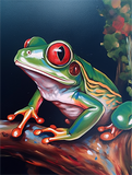Frosch 5d Diy Diamond Painting Diamant Malerei Set MJ1927