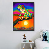 Frosch 5d Diy Diamond Painting Diamant Malerei Set MJ1929