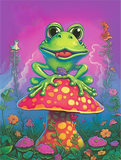 Frosch 5d Diy Diamond Painting Diamant Malerei Set MJ1932