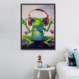 Frosch 5d Diy Diamond Painting Diamant Malerei Set MJ1933