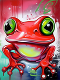 Frosch 5d Diy Diamond Painting Diamant Malerei Set MJ1935