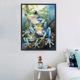 Frosch 5d Diy Diamond Painting Diamant Malerei Set MJ1938