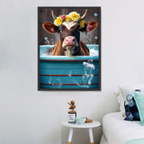 Rinder 5d Diy Diamond Painting Diamant Malerei Set MJ1955