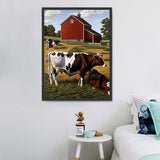 Rinder 5d Diy Diamond Painting Diamant Malerei Set MJ1969