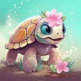 Schildkröte 5d Diy Diamond Painting Diamant Malerei Set MJ1974