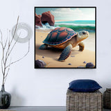 Schildkröte 5d Diy Diamond Painting Diamant Malerei Set MJ1977