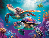 Schildkröte 5d Diy Diamond Painting Diamant Malerei Set MJ1993