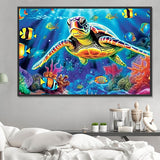 Schildkröte 5d Diy Diamond Painting Diamant Malerei Set MJ1995