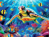 Schildkröte 5d Diy Diamond Painting Diamant Malerei Set MJ1995