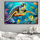 Schildkröte 5d Diy Diamond Painting Diamant Malerei Set MJ1996