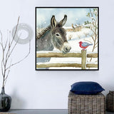 Esel 5d Diy Diamond Painting Diamant Malerei Set MJ1999