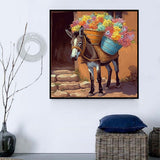 Esel 5d Diy Diamond Painting Diamant Malerei Set MJ2000