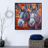 Esel 5d Diy Diamond Painting Diamant Malerei Set MJ2004