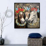 Esel 5d Diy Diamond Painting Diamant Malerei Set MJ2005