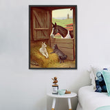 Esel 5d Diy Diamond Painting Diamant Malerei Set MJ2011