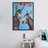 Esel 5d Diy Diamond Painting Diamant Malerei Set MJ2022