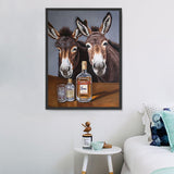 Esel 5d Diy Diamond Painting Diamant Malerei Set MJ2025