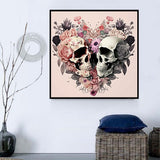 Schädel 5d Diy Diamond Painting Diamant Malerei Set MJ2030
